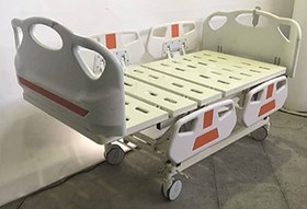 تصویر تخت بیمارستانی برقی صندلی شو چهار شکن hospital bed chair