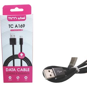 تصویر کابل تبدیل USB به microUSB تسکو مدل TC A169 طول 1 متر 