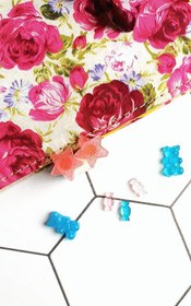 تصویر گوشواره میخی ستاره 