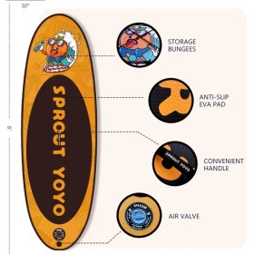 تصویر پدل برد Kids برند Spatium 