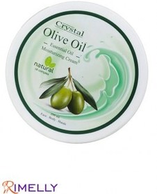 تصویر کرم مرطوب کننده صورت و بدن زیتون کریستال Crystal Moisturizing Cream Olive