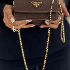 تصویر مینی بگ پرادا زنجیر دار Prada Mini Bag