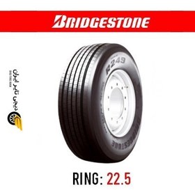 تصویر لاستیک خودرو بریجستون مدل R249 (گل جلو) سایز 315/70R22.5 