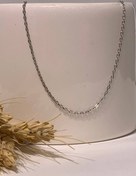 تصویر گردنبند نقره زنانه سایز ۴۰ سانت 