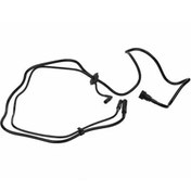 تصویر شلنگ بخار بنزین از باک به کنیستر پژو 206 مادپارت دو سر نری 1.30 سانتی متری کد 2528 