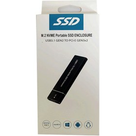 تصویر باکس هارد ایده M.2 NVME Portable SSD ENCLOSURE USB 3.1 