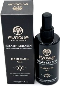 تصویر روغن مو اووک اسمارت کراتین حجم 90میل Evoque USA Smart Keratin Oil Serum 90ml (3.04oz)