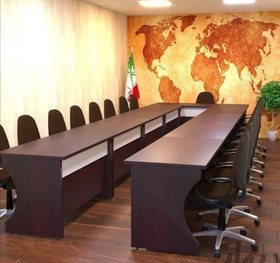 تصویر میز کنفرانس جلسه conference table