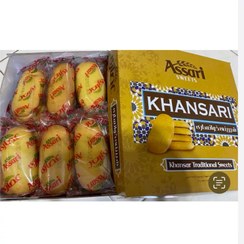 تصویر شیرینی نان خوانساری عصاری دو بسته 12 جفتی(24 جفت ) پخت روز نرم و تازه 