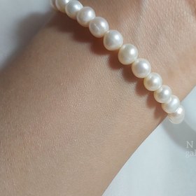 تصویر دستبند مروارید پرورشی 
