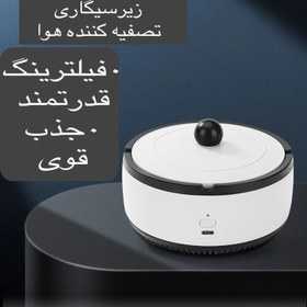 تصویر زیرسیگاری مکنده هوشمند و شارژی Multifunctional Smokeless Ashtray Air Purifier Indoor | Smart Ashtray 