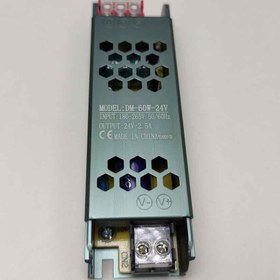 تصویر سوییچینگ اسلیم ۲۴ ولت ۲/۵ آمپر ۶۰ وات 