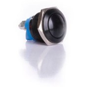 تصویر کلید فشاری شستی استارت لحظه‌ای مینیاتوری چراغ دار سایز 16 JBH 