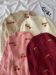 تصویر بلوز بافت گیلاسی 10105 