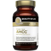 تصویر قرص ahcc کینوکو گلد 60 عدد Ahcc kinoko gold–60 Veggie Capsules