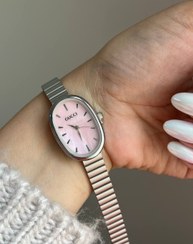 تصویر ساعت زنانه مارک گوچی بند استیل رنگ ثابت صفحه تخم مرغی - 6 GUCCI