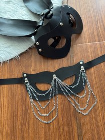 تصویر نقاب خرگوشی چرم 