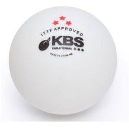 تصویر توپ پینگ پنگ ITTF تایید شده MATCH BALL 9 PIECES 3 جعبه تایی مقرون به صرفه ترین قیمت KBS 