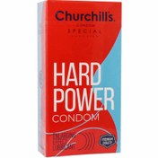 تصویر کاندوم کلاسیک حجم دهنده ‌هارد پاور چرچیلز 12 عدد 