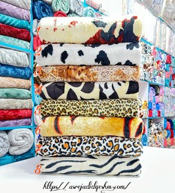 تصویر پتو پلنگی 