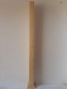 تصویر پایه نرده" چهار تراش ساده+نعلبکی" 