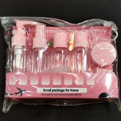 تصویر ست مسافرتی آرایشی بهداشتی 8 تکه 8 in 1 travel bottle set