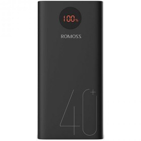 تصویر پاوربانک روموس ROMOSS ZEUS 40000mAh مشکی 