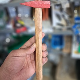 تصویر چکش ۱۰۰ گرمی دسته چوبی 