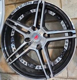 تصویر رینگ اسپرت سایز۱۵ (۱۰۸×۴) رختراش مشکی Sport wheel size 15"(4×108) MB