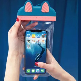 تصویر کاور ضد آب گوشی ویوو مدل Kitty Waterproof bag 