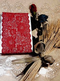 تصویر تور دانتل کشی قرمز 