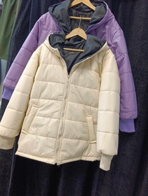 تصویر کاپشن پوفکی - مدادی 