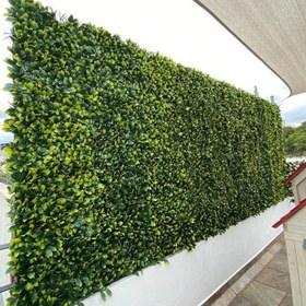 تصویر پنل دیوار سبز مصنوعی طرح رزماری 