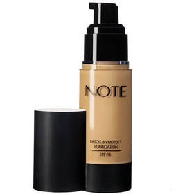 تصویر کرم پودر محافظت کننده نوت Detox And Protect در چند رنگ NOTE Detox And Protect Foundation Cream