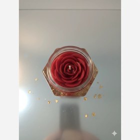 تصویر رز جاودان (شمع دست ساز) 