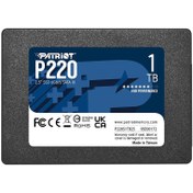 تصویر حافظه اس اس دی  اینترنال پاتریوت مدل P220 ظرفیت 1 ترابایت Patriot P220 1TB 2.5inch Internal SSD