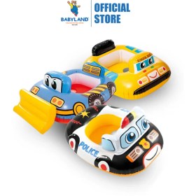 تصویر شناور بادی کودک اینتکس مدل 59586 طرح ماشین پلیس 