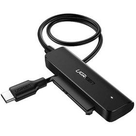 تصویر تبدیل USB 3.1 به پورت ساتا برند UGREEN مدل 70610 UGREEN 70610 USB 3.1 to SATA Converter cable