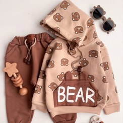 تصویر هودی و شلوار تدی Bear 