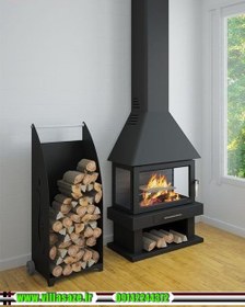 تصویر بخاری هیزمی کد 86 