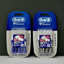 تصویر براش بین دندانی اورال بی( مسواک بین دندانی) بسته ۱۰ عددی اورجینال Oral b