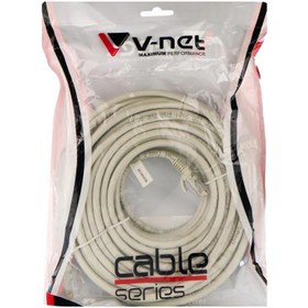 تصویر کابل شبکه Cat6 وی نت UTP طول 15 متر Vnet UTP Cat6 cable 15M