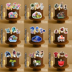 تصویر تاپر تصویر کیک رنگی و ضدآب (آلبوم۳) +هدیه 