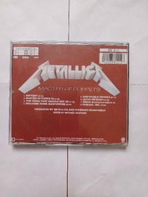 تصویر آلبوم موسیقی ترش متال Metallica 1986 Metallica 1986 Music CD