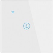 تصویر کلید هوشمند لمسی تک پل Tuya بدون فریم 