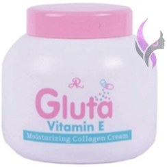تصویر کرم گلوتا کلاژن و ویتامین E ضدچروک و آبرسان ۲۰۰ گرمی 