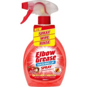 تصویر اسپری ظرفشویی البو گریس Elbow Grease با رایحه سیب و دارچین حجم 500 میلی لیتر 