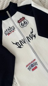 تصویر کراپ ریسینگ آستین فینگری 