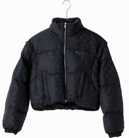 تصویر کاپشن کوتاه PRADA 