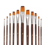 تصویر قلم مو سرتخت پارس آرت سری 2113 مجموعه ۱۱ عددی 